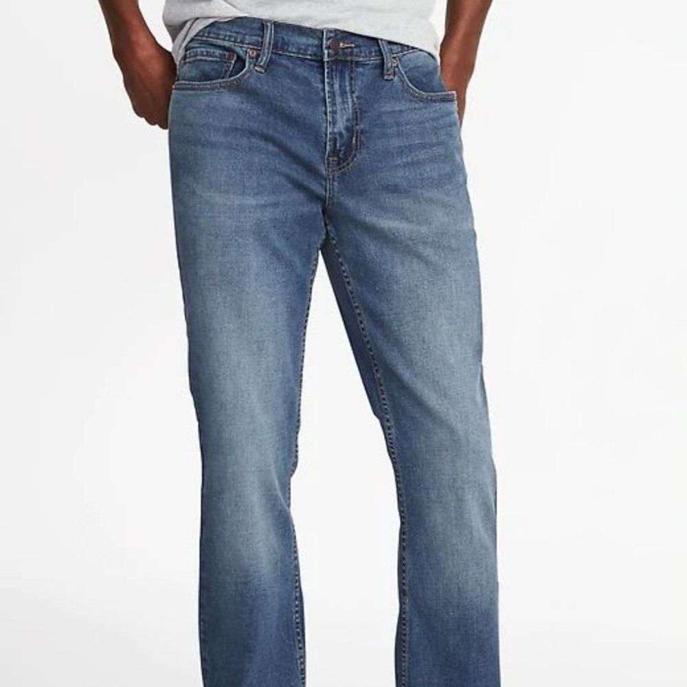 𝅺old Navy Medium Wash Boot Cut Jeans